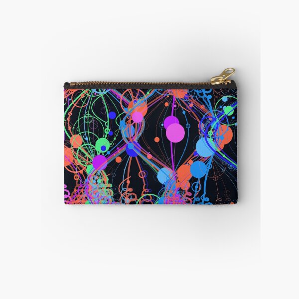 Item preview, Abstract Vibrant Neon Chaotic Geometric Pattern designed and sold by GraphyLab.