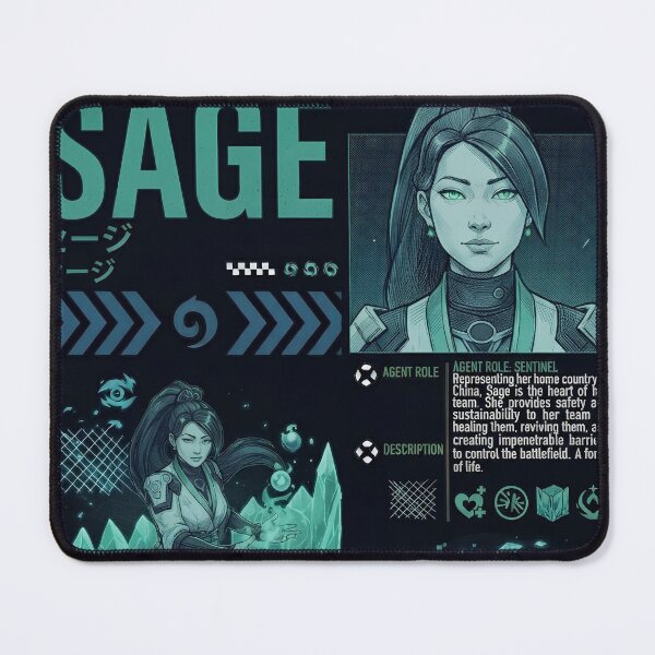 Item preview, Sage Valorant designed and sold by charleBinghaM.