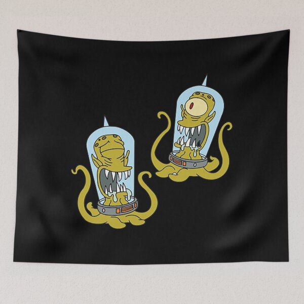 Item preview, kang and kodos treehouse of horror designed and sold by OrlandoRivera1.