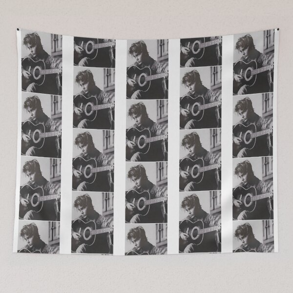 Item preview, River Phoenix Playing The Guitar With Melancolic Air designed and sold by Sa-Villa.