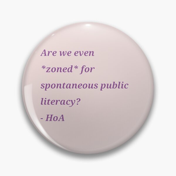 Item preview, HoA literacy designed and sold by Nnone.