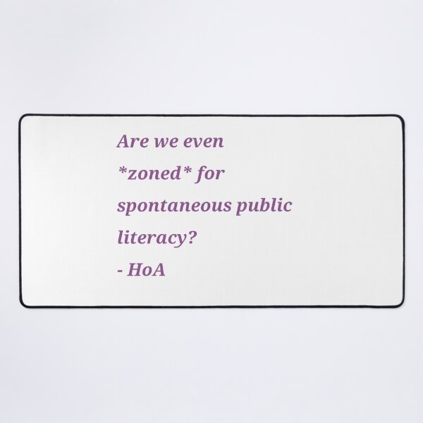 Item preview, HoA literacy designed and sold by Nnone.