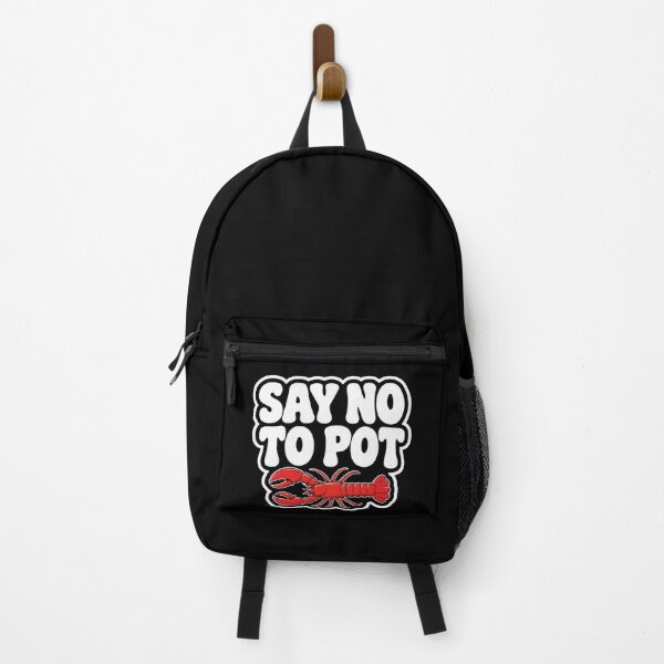 Item preview, Say No To Pot Funny Lobster designed and sold by Lina Caro.