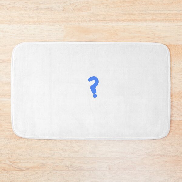 Item preview, Cute Blue Question Mark Doodle Hand Drawn Punctuation Artwork designed and sold by somimalikkk.