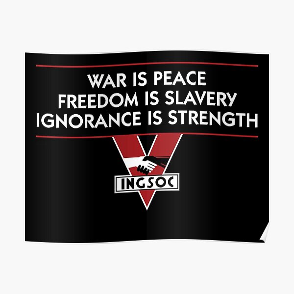 "INGSOC 2.0" Poster for Sale by KTmS | Redbubble