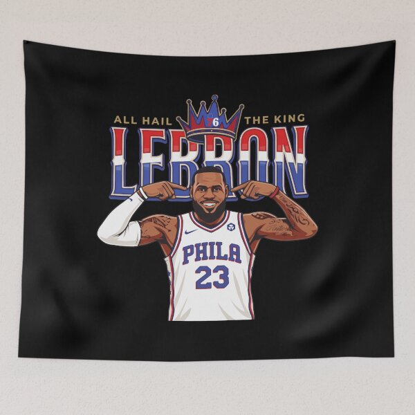 Item preview, king lebron, basketball fan crown graphic designed and sold by OrlandoRivera1.