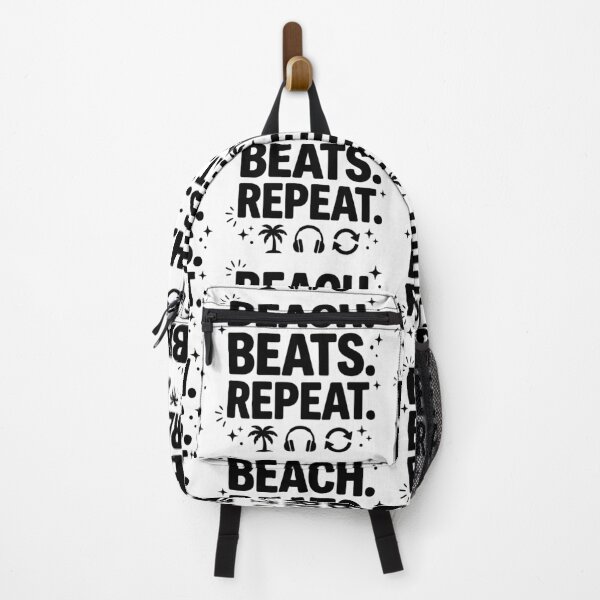 Item preview, Beach Beats Repeat designed and sold by PeachMelodyShop.