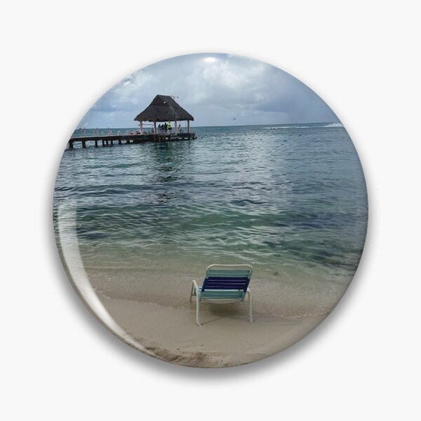 Item preview, Quiet Contemplation - Lone Chair on Stormy Shore designed and sold by Cruisebysunny.