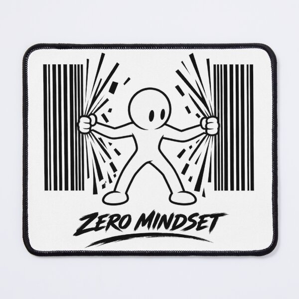 Item preview, Zero Mindset #018 – Break the System | Barcode Freedom Design designed and sold by RestartFromZero.