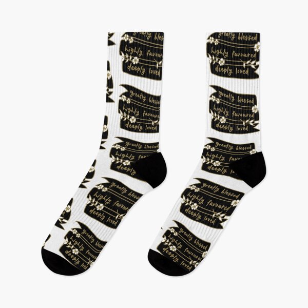 Item preview, Greatly Blessed, Highly Favoured, Deeply Loved designed and sold by makersplay.