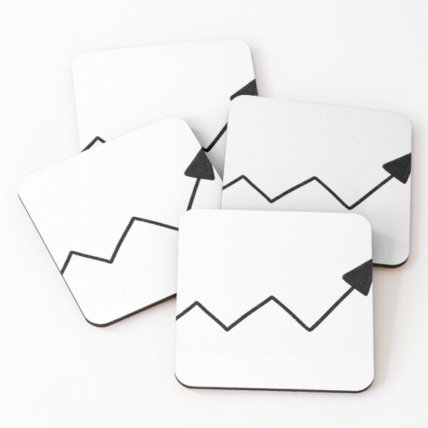 Item preview, Hand Drawn Growth Arrow Chart Minimalist Success Doodle Artwork designed and sold by somimalikkk.