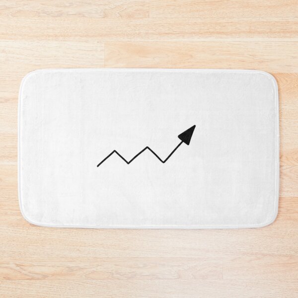 Item preview, Hand Drawn Growth Arrow Chart Minimalist Success Doodle Artwork designed and sold by somimalikkk.