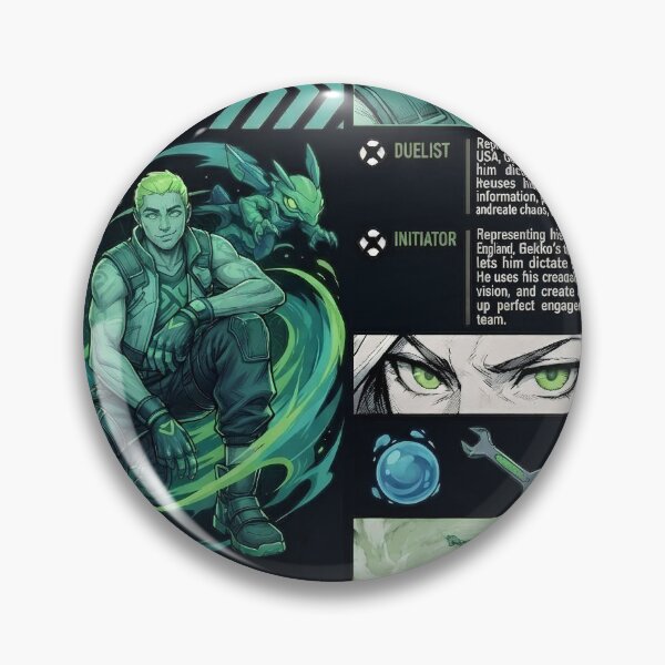 Item preview, Gekko Valorant designed and sold by charleBinghaM.