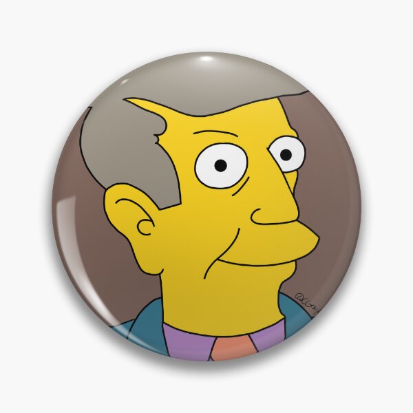 Item preview, Principal Seymour Skinner [Flat] designed and sold by CGrayzer-Art.
