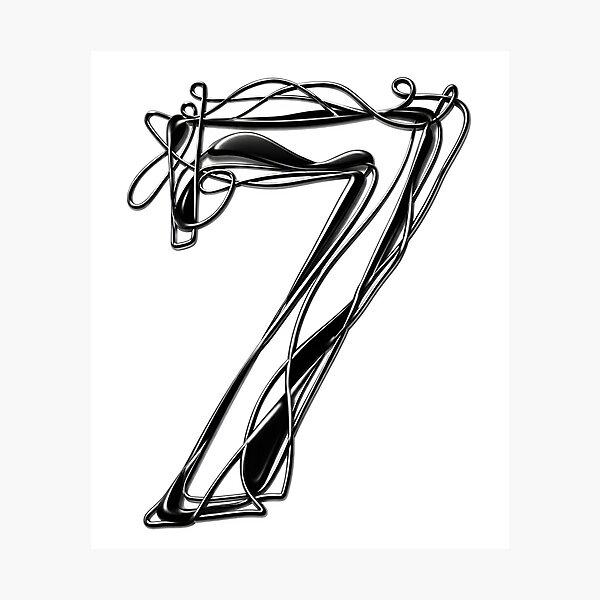 Item preview, Seven "7" - 3D | BTS Logo  designed and sold by ShufflexShop.