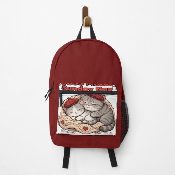 Item preview, Boss Mode: Sunday Nap - Cuddling Cats Freda and Junior designed and sold by MAISON SYLVIE.