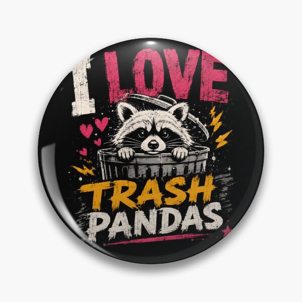 Item preview, I Love Trash Pandas Raccoon Animal Lover designed and sold by HumansStuck12.