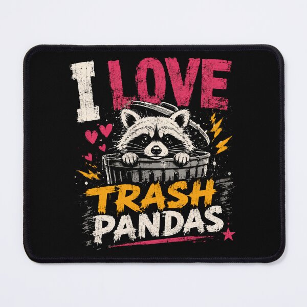 Item preview, I Love Trash Pandas Raccoon Animal Lover designed and sold by HumansStuck12.