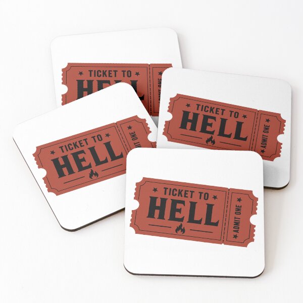 Item preview, Ticket To Hell designed and sold by ExInfernis.