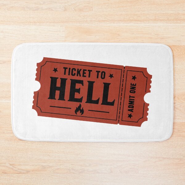 Item preview, Ticket To Hell designed and sold by ExInfernis.