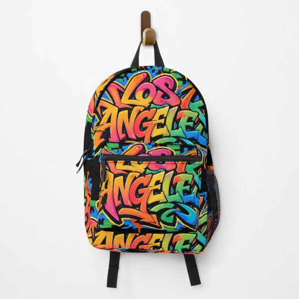 Item preview, Vibrant Los Angeles Graffiti-Style Artwork Colorful LA Street Art Lettering designed and sold by WheresMyMojo.
