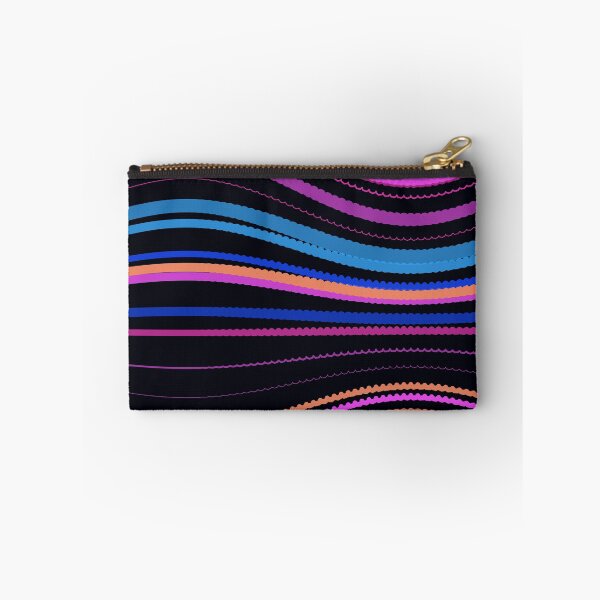 Item preview, Vibrant Neon Multicolor Wavy Stripe Pattern designed and sold by GraphyLab.