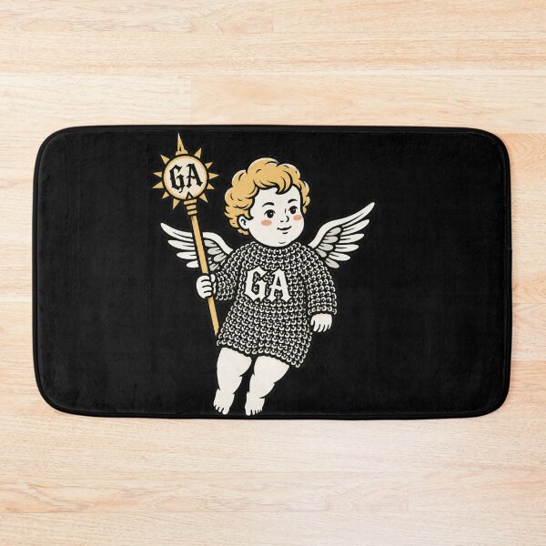 Item preview, Goth Attic Chainmail Cherub | Gothic Medieval Angel | Dark Fantasy Illustration designed and sold by gothattic.
