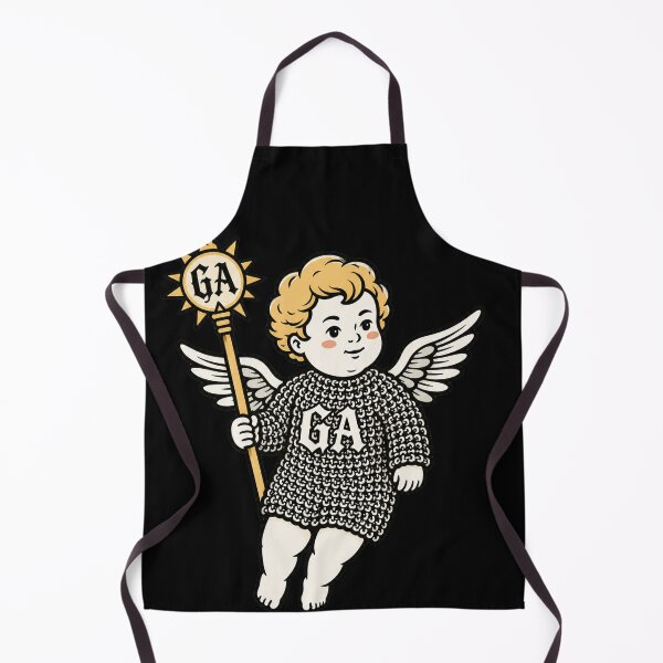 Item preview, Goth Attic Chainmail Cherub | Gothic Medieval Angel | Dark Fantasy Illustration designed and sold by gothattic.