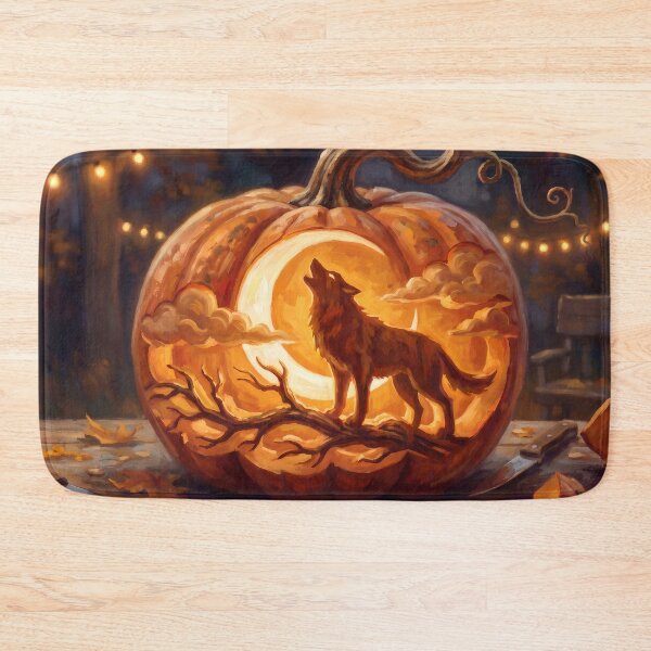 Item preview, The Howling Carve designed and sold by RedPeaStudio.