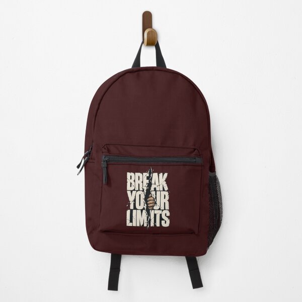 Item preview, Break Your Limits | Bold Motivational Streetwear Back Graphic designed and sold by Bekado.