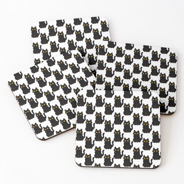 Item preview, Halloween Black Cat Seamless Pattern – Spooky Witchy Cat Pattern designed and sold by BigDigital.