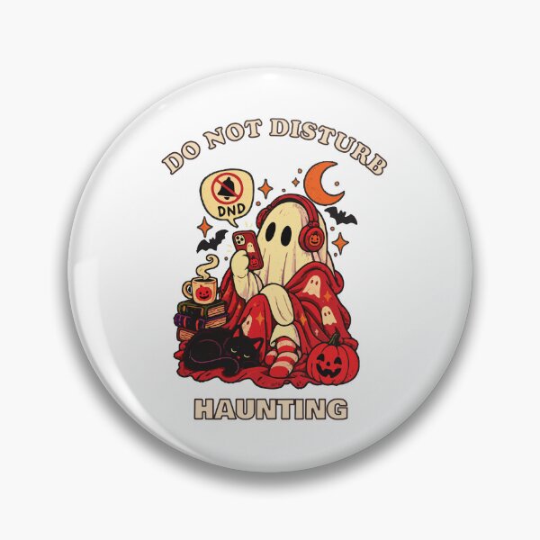 Item preview, Do Not Disturb Haunting Ghost Halloween Shirt designed and sold by jananinaveen.