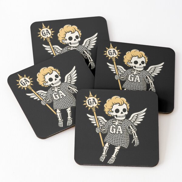 Item preview, Goth Attic Skeleton Cherub | Gothic Angel Skeleton | Medieval Dark Fantasy designed and sold by gothattic.