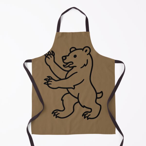 Item preview, Bear Rampant — Medieval Heraldic Sigil Fantasy Coat of Arms Bold Line Art designed and sold by Amplify-n-Co.