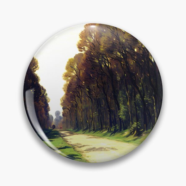 Item preview, Road in a Forest, Fontainebleau: A Tranquil Woodland Path designed and sold by artdesignsnow.