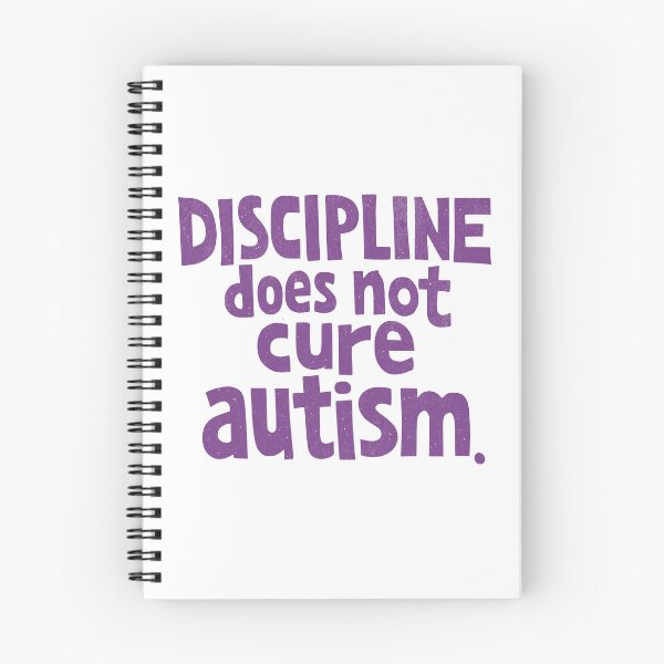 Item preview, Discipline Does Not Cure Autism designed and sold by Riot-And-Hope.