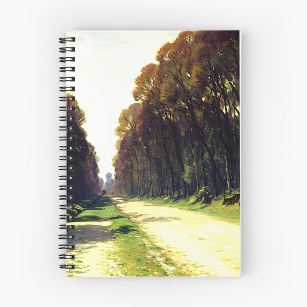 Item preview, Road in a Forest, Fontainebleau: A Tranquil Woodland Path  designed and sold by artdesignsnow.