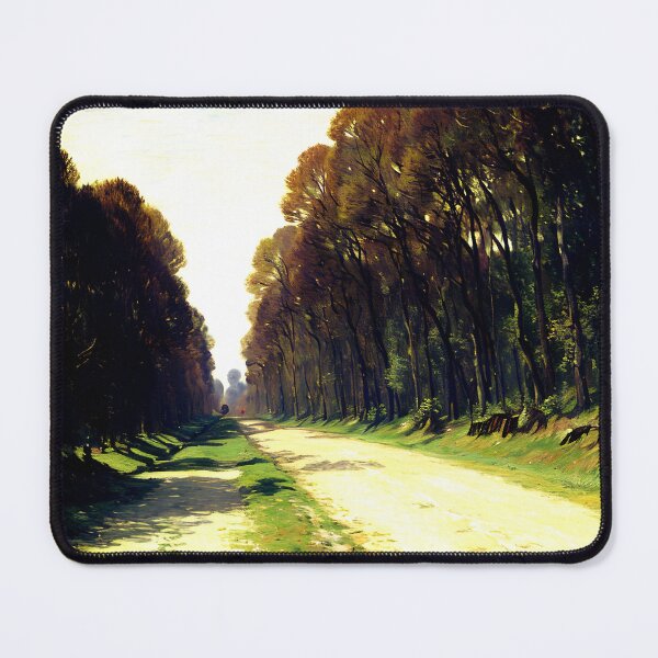 Item preview, Road in a Forest, Fontainebleau: A Tranquil Woodland Path designed and sold by artdesignsnow.