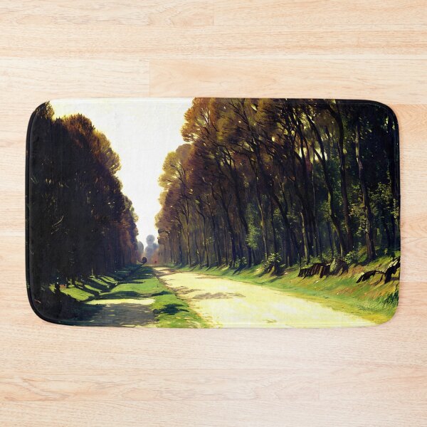 Item preview, Road in a Forest, Fontainebleau: A Tranquil Woodland Path  designed and sold by artdesignsnow.