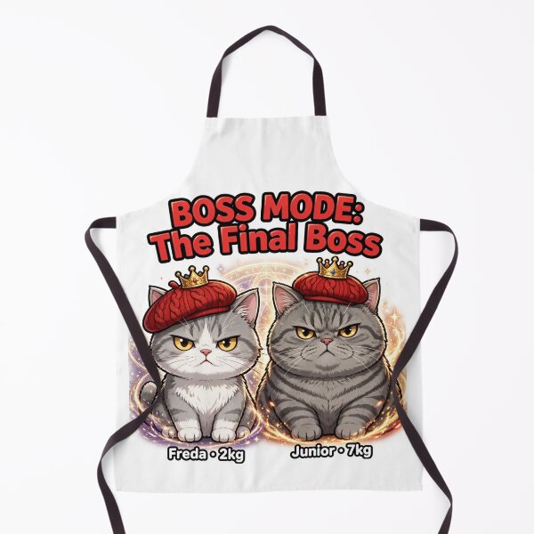 Item preview, Boss Mode: The Final Boss - Freda 2kg and Junior 7kg Crowned designed and sold by MAISON SYLVIE.