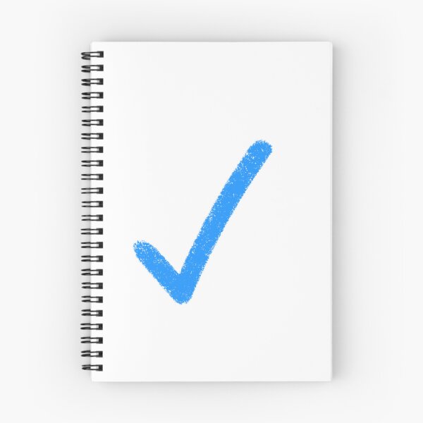 Item preview, Hand Drawn Blue Check Mark Tick Symbol Minimalist Doodle Artwork designed and sold by somimalikkk.