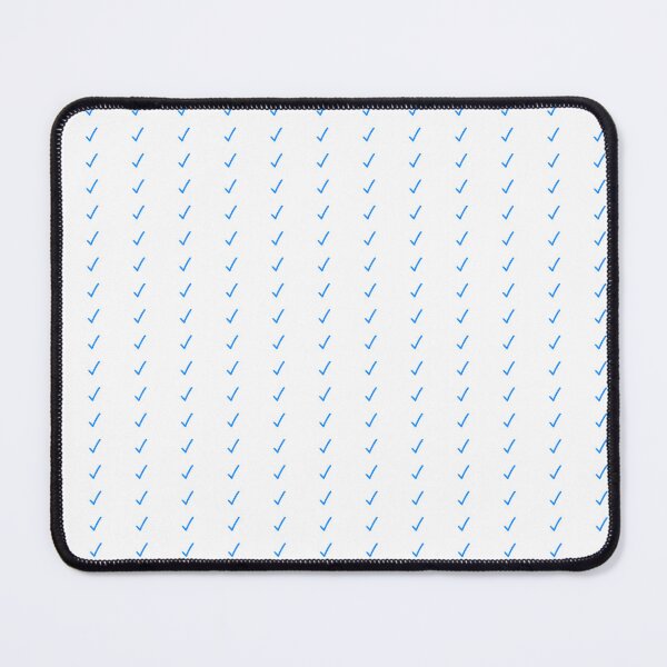 Item preview, Hand Drawn Blue Check Mark Tick Symbol Minimalist Doodle Artwork designed and sold by somimalikkk.