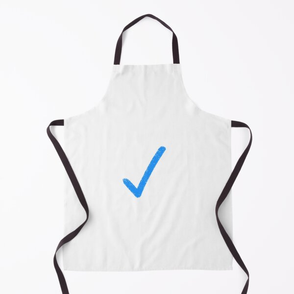 Item preview, Hand Drawn Blue Check Mark Tick Symbol Minimalist Doodle Artwork designed and sold by somimalikkk.