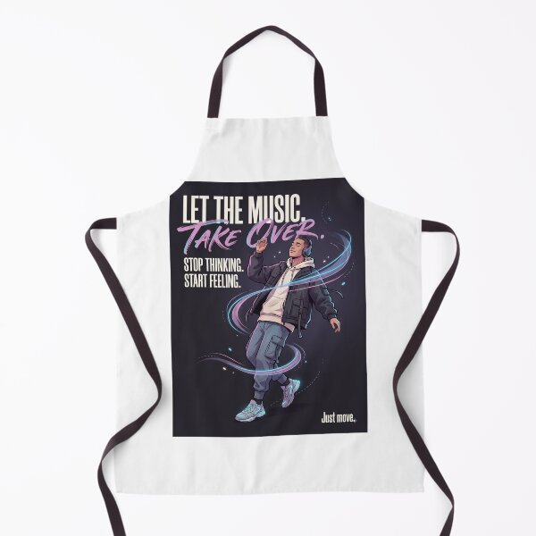 Item preview, Let the Music Take Over | Premium Music Lover Streetwear | Gen Z Graphic Tee designed and sold by SAJ Design Studio.