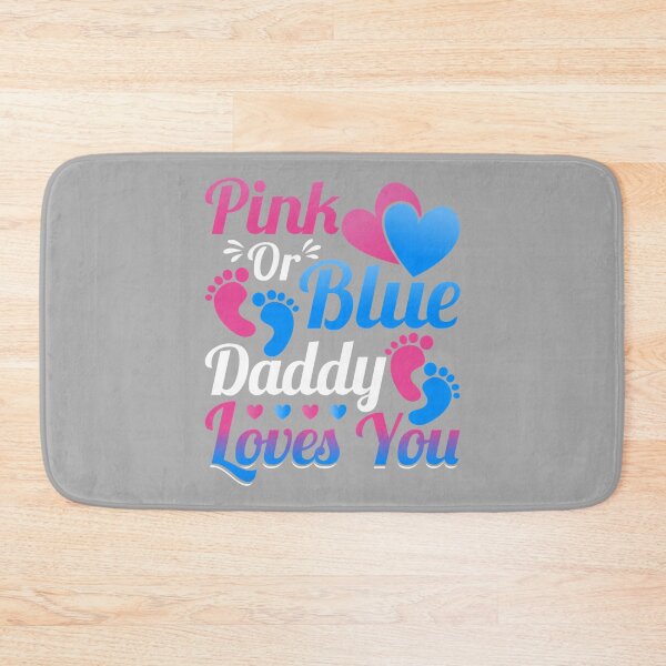 Item preview, Mens Pink or Blue Daddy Loves You - Daddy to Be Gender Reveal designed and sold by ArleneRowe.