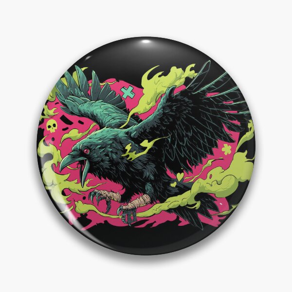 Item preview, Raven illustration designed and sold by robyeyedropy.