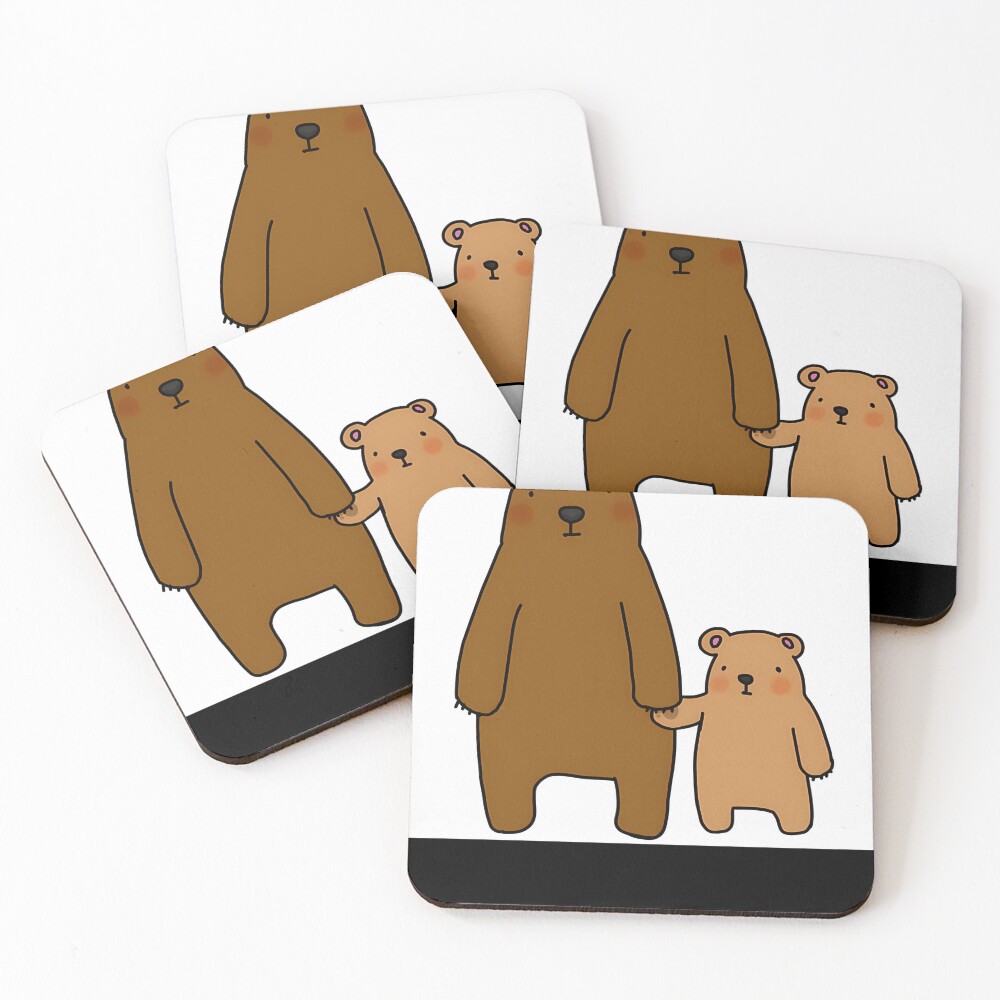 Item preview, Coasters (Set of 4) designed and sold by CosmicKabuki.