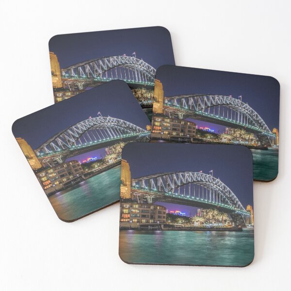 Item preview, Sydney Harbor Bridge at Night designed and sold by Ray's Photos & Art.