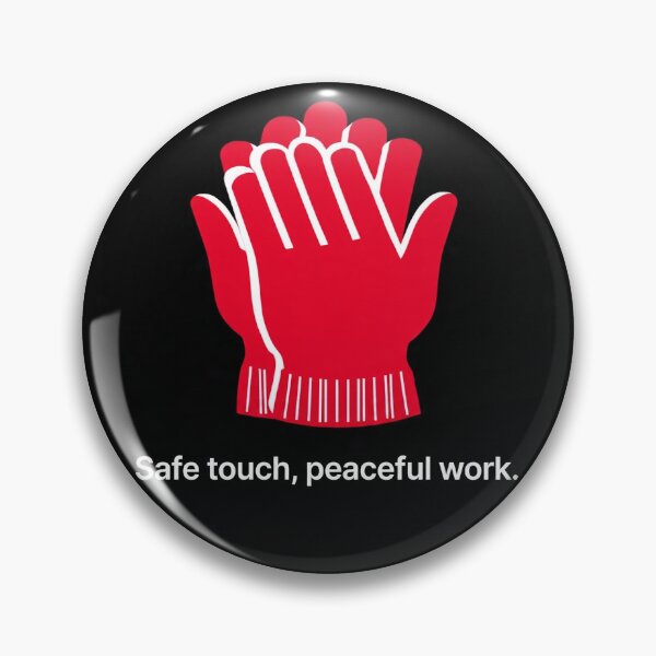 Item preview, SAFETY TOUCH, PEACEFUL WORK designed and sold by safetygearpro.