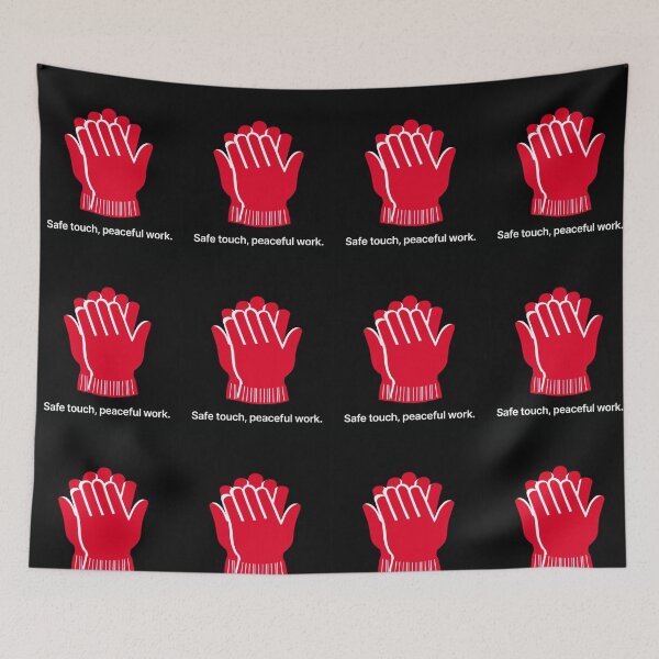 Item preview, SAFETY TOUCH, PEACEFUL WORK designed and sold by safetygearpro.